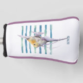 水彩熱帯魚、 ゴルフヘッドカバー (正面)