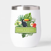 水彩熱帯(トゥーカン結婚ID577) (背面)