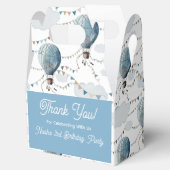 水彩熱気球ホワイト// フェイバーボックス (オープン)