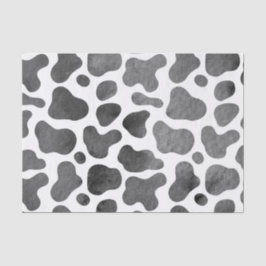 水彩牛のプリントギフト包装 薄葉紙