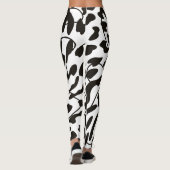 水彩牛の皮レギンス レギンス (裏面)