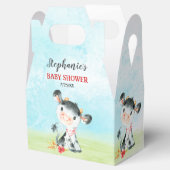 水彩牛の赤ちゃんシャワーファーム フェイバーボックス (オープン)