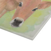 水彩牛 カッティングボード (角)