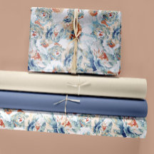 水彩牡丹とアジサイ(秋パレット)