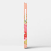 水彩牡丹とバラiPhone / iPadケース Case-Mate iPhoneケース (裏面 / 左)