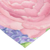 水彩牡丹とライラック テーブルクロス (アングル)