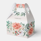 水彩牡丹の花好きボックス フェイバーボックス (裏面サイド)