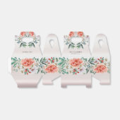 水彩牡丹の花好きボックス フェイバーボックス (折り畳みなし)