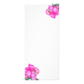 水彩牡丹バンチ ラックカード (裏面)