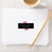 水彩牡丹バンチ ラベル (インサイチュ)