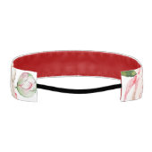 水彩牡丹 アスレチックヘッドバンド (裏面)