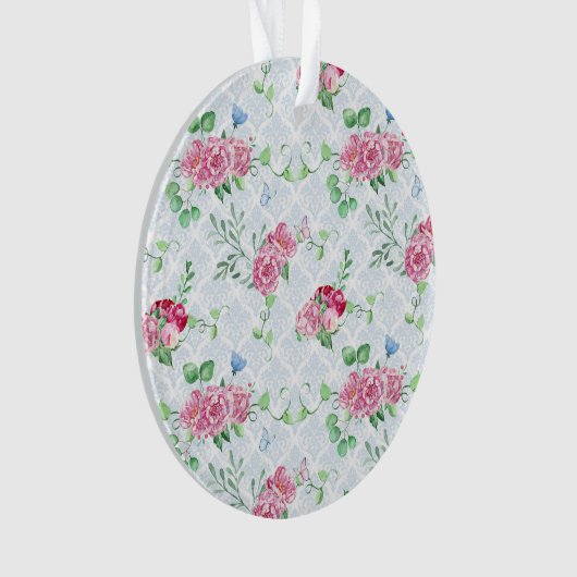 水彩牡丹 オーナメント (正面)