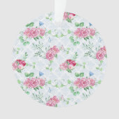 水彩牡丹 オーナメント (正面)