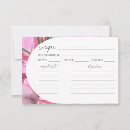 水彩牡丹 – ブライダルシャワーレシピ