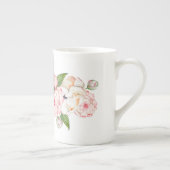 水彩牡丹 ボーンチャイナマグカップ (右)