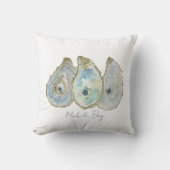 水彩牡蠣 クッション (正面)