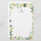 水彩牧草地 便箋 (正面/裏面)