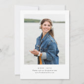 水彩牧草野草坊保卒業パーティー 招待状 (裏面)