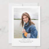 水彩牧草野草坊保卒業パーティー 招待状 (裏面)