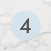 水彩犬の子犬の誕生日パーティー コンフェッティ (スモール正面)