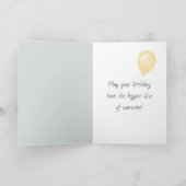 水彩犬インデイジー カード (内部)