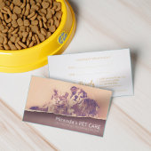 水彩犬ペットケアショップグルーミング座 予約カード