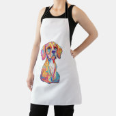 水彩犬 エプロン (インサイチュ)