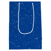 水彩犬・クリスマスツリー ミディアムペーパーバッグ (裏面)