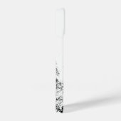 水彩狩りフクロウバードウィルディーフェ自然アート iPhoneケース (右側面)