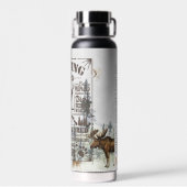 水彩狩り規則 |モノグラム水ボトル ウォーターボトル (背面)