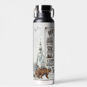 水彩狩り規則 |モノグラム水ボトル ウォーターボトル (正面)