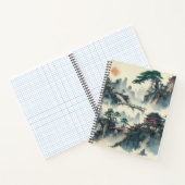 水彩独自のカスタムデザインノートブックを作成 ノートブック (内部)