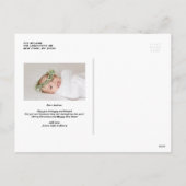 水彩猫たちがパーフェクトなクリスマスフォトホリデー シーズンポストカード (裏面)