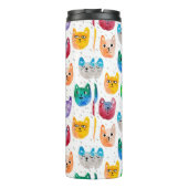 水彩猫と友人 タンブラー (裏面)