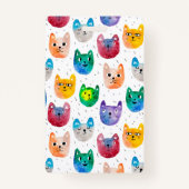 水彩猫と友人 バッジ (裏面)