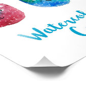 水彩猫と友人 フォトプリント            (角)