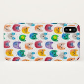 水彩猫と友人 Case-Mate iPhoneケース (裏面(横))