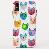 水彩猫と友人 Case-Mate iPhoneケース (裏面)