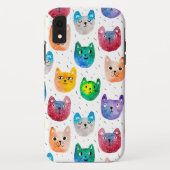 水彩猫と友人 Case-Mate iPhoneケース (裏面)