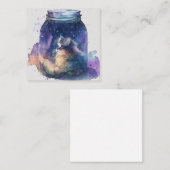 水彩猫カード ノートカード (正面/裏面)