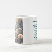 水彩猫&フローラ- A母ラブ コーヒーマグカップ (中央)