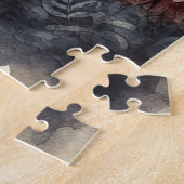 水彩猫&フローラ- A母ラブ ジグソーパズル (側面)