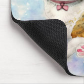 水彩猫 マウスパッド (コーナー)