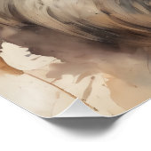 水彩獅子No 5 ポスター (コーナー)