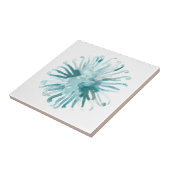 水彩珊瑚 – 青2 タイル (側面)