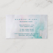 水彩瑪瑙の石ウェルネス 名刺 (裏面)