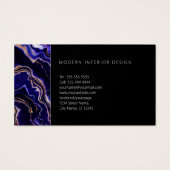 水彩瑪瑙モダンプロフェッショナルパープルゲード (裏面)