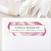 水彩瑪瑙 |メイブピンク | ラベル (インサイチュ)