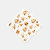 水彩甘いハチミツ スタンダードカクテルナプキン (角)