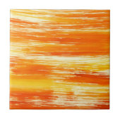 水彩画からの抽象的で黄色い背景 タイル (正面)